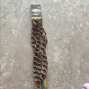 Artistic Wire Bronze Chain